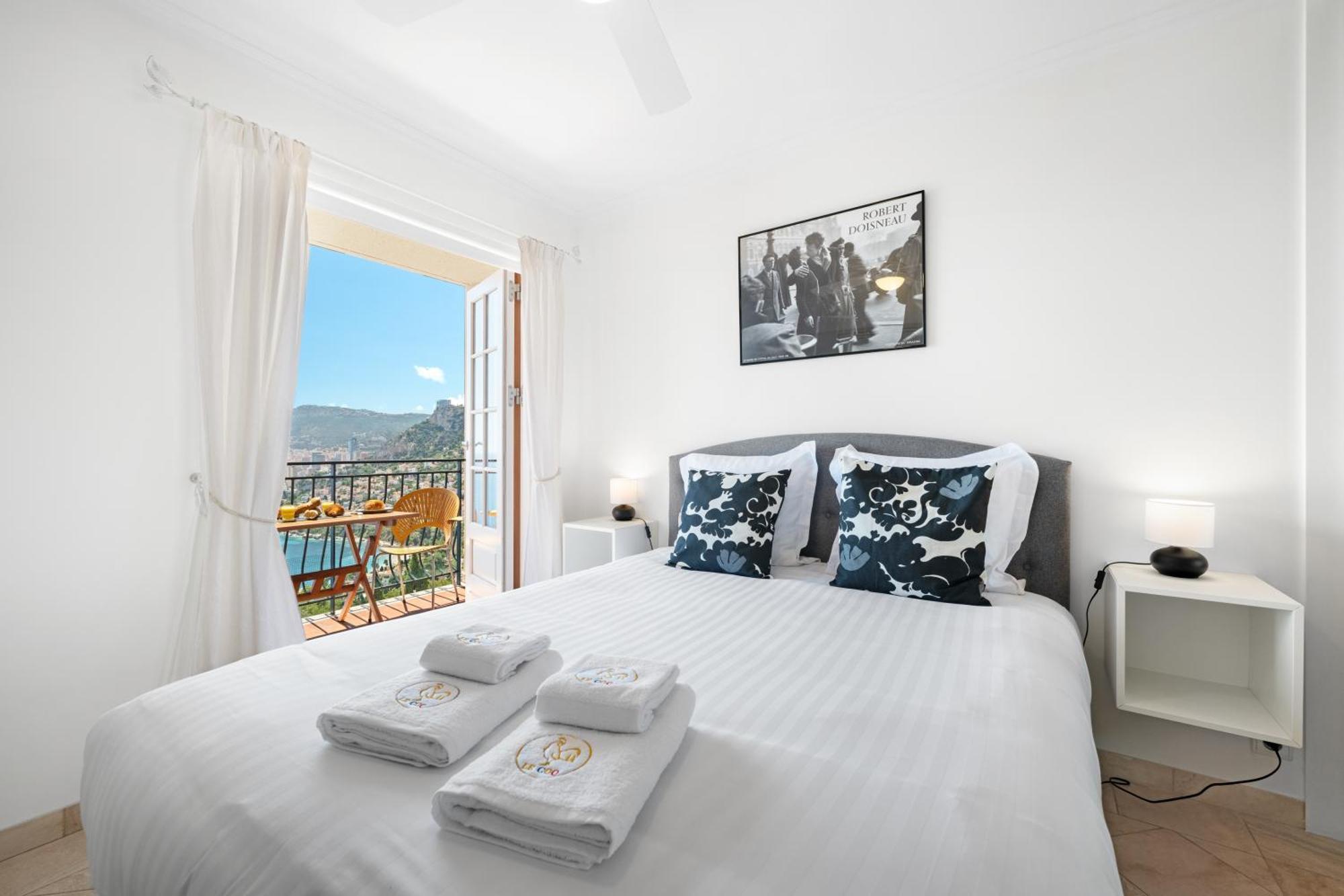 Apartament Le Coq Gabriel - Parking - Amazing View Roquebrune-Cap-Martin Zewnętrze zdjęcie