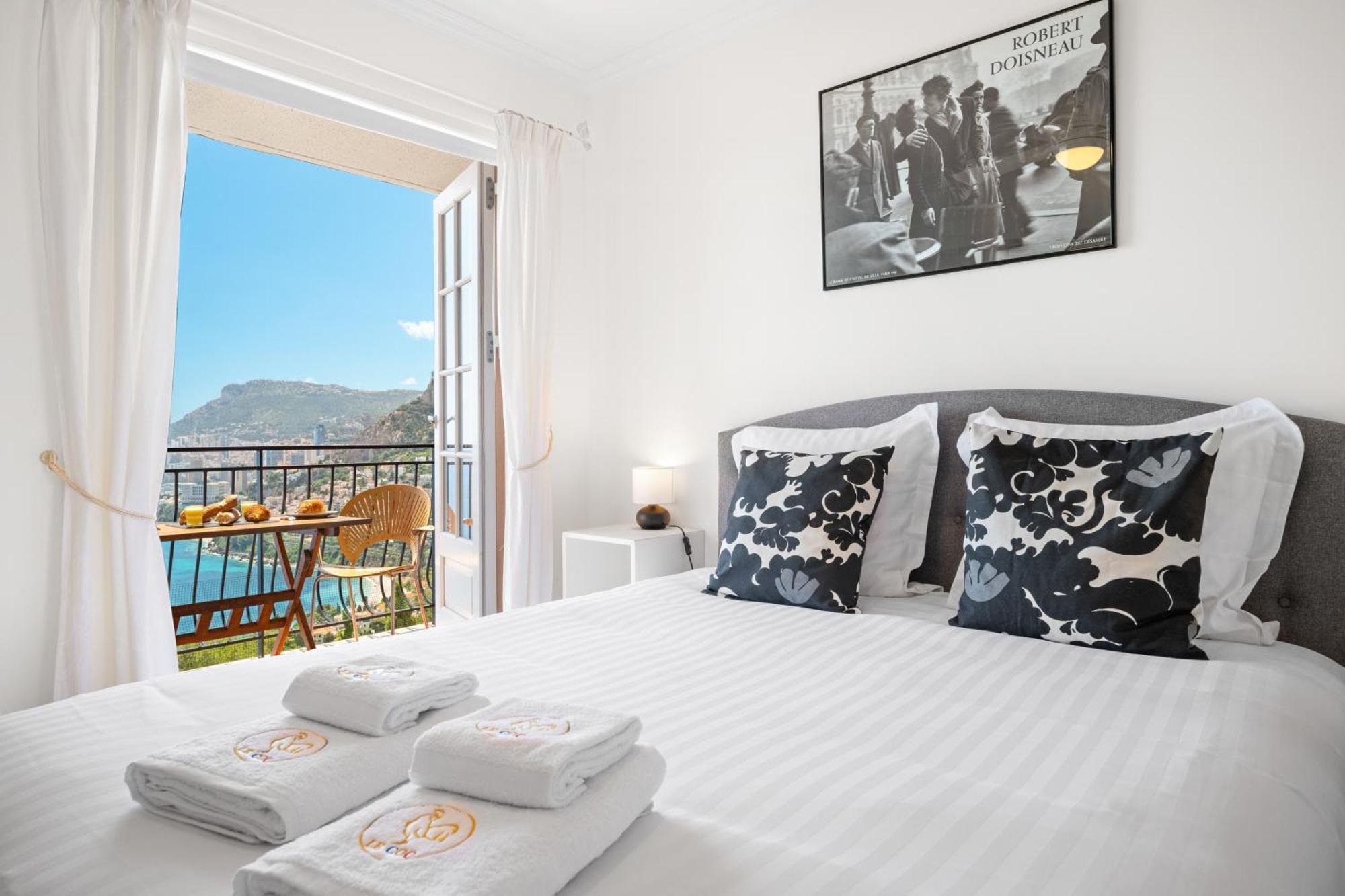 Apartament Le Coq Gabriel - Parking - Amazing View Roquebrune-Cap-Martin Zewnętrze zdjęcie